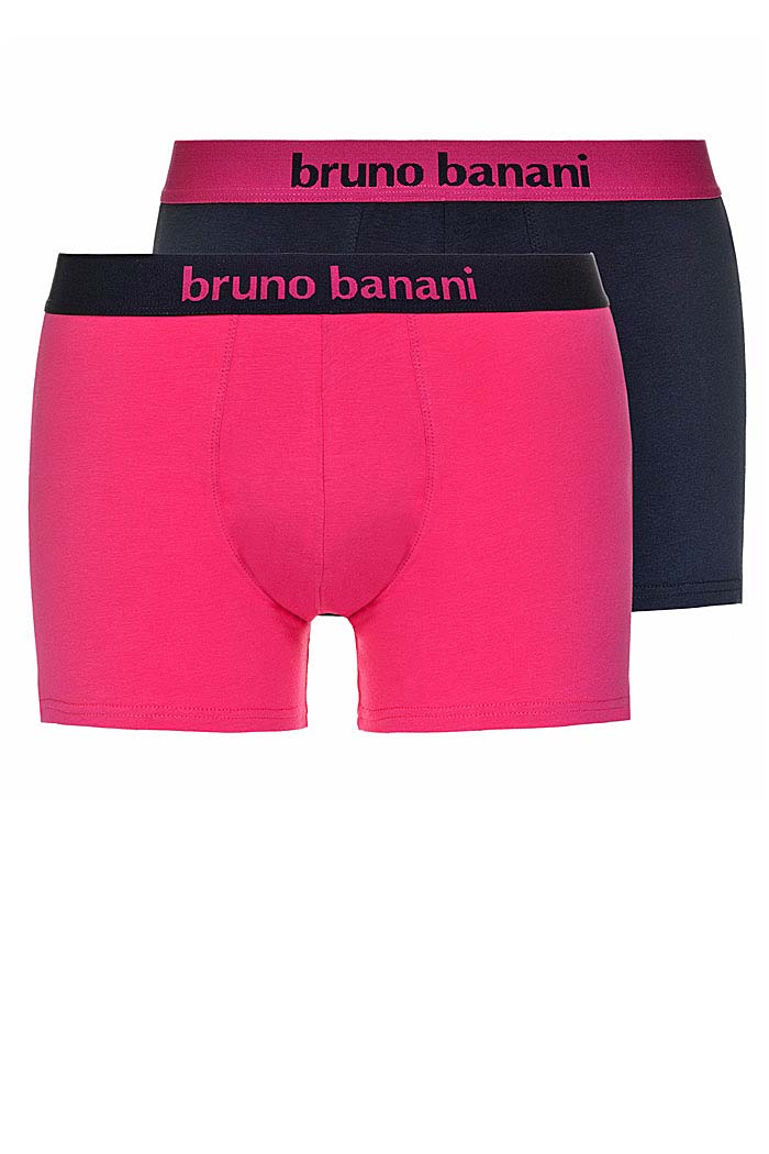 Bruno Banani Shorts - EasyFunShop Pack im 2er FLOWING Pink/Navy