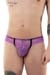 Eros Veneziani Push-Up Brasil MiniSlip - String Purple