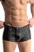 MANSTORE Popper-Pants M2413 Schwarz Leder Optik