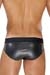 TOF Paris Mini Slip Schwarz Leder-Optik