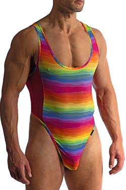 MANSTORE String Body M2411 Rainbow